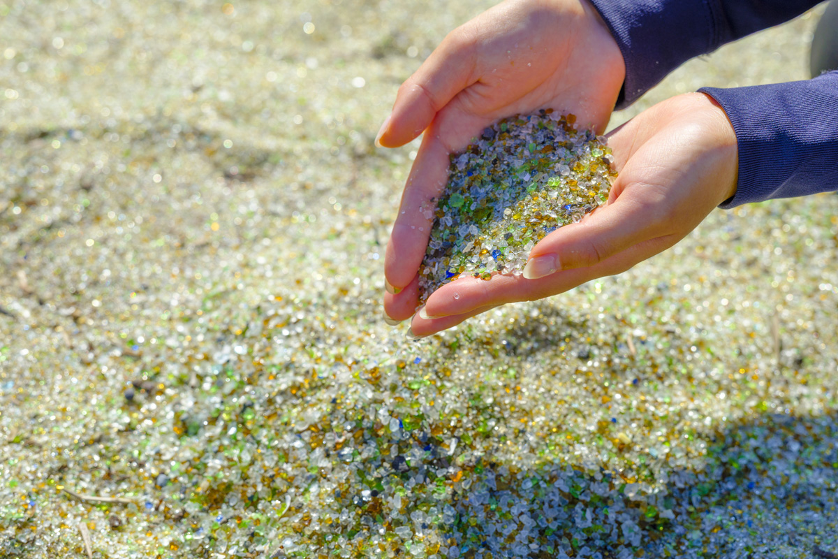 森園公園 ガラスの砂浜 (遣欧少年使節)