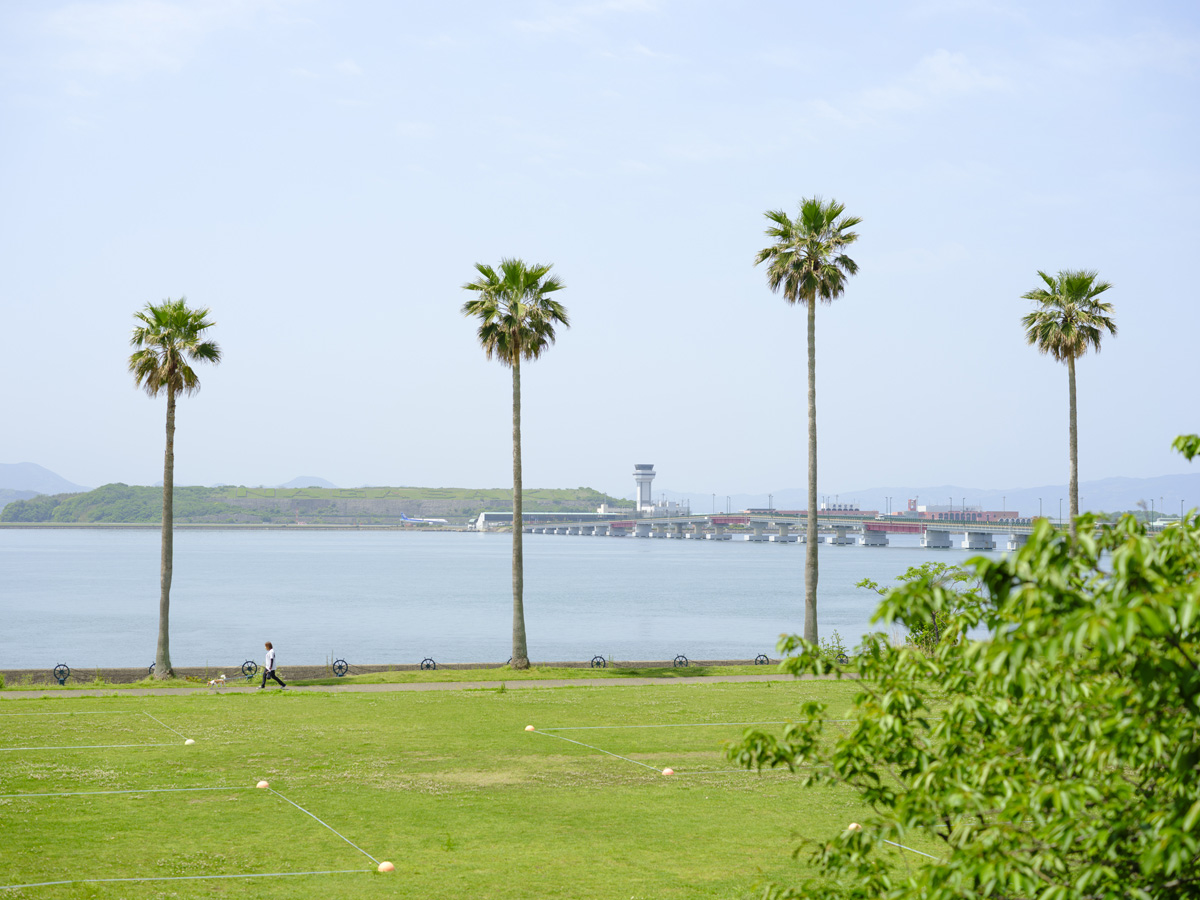 森園公園 ガラスの砂浜 (遣欧少年使節)